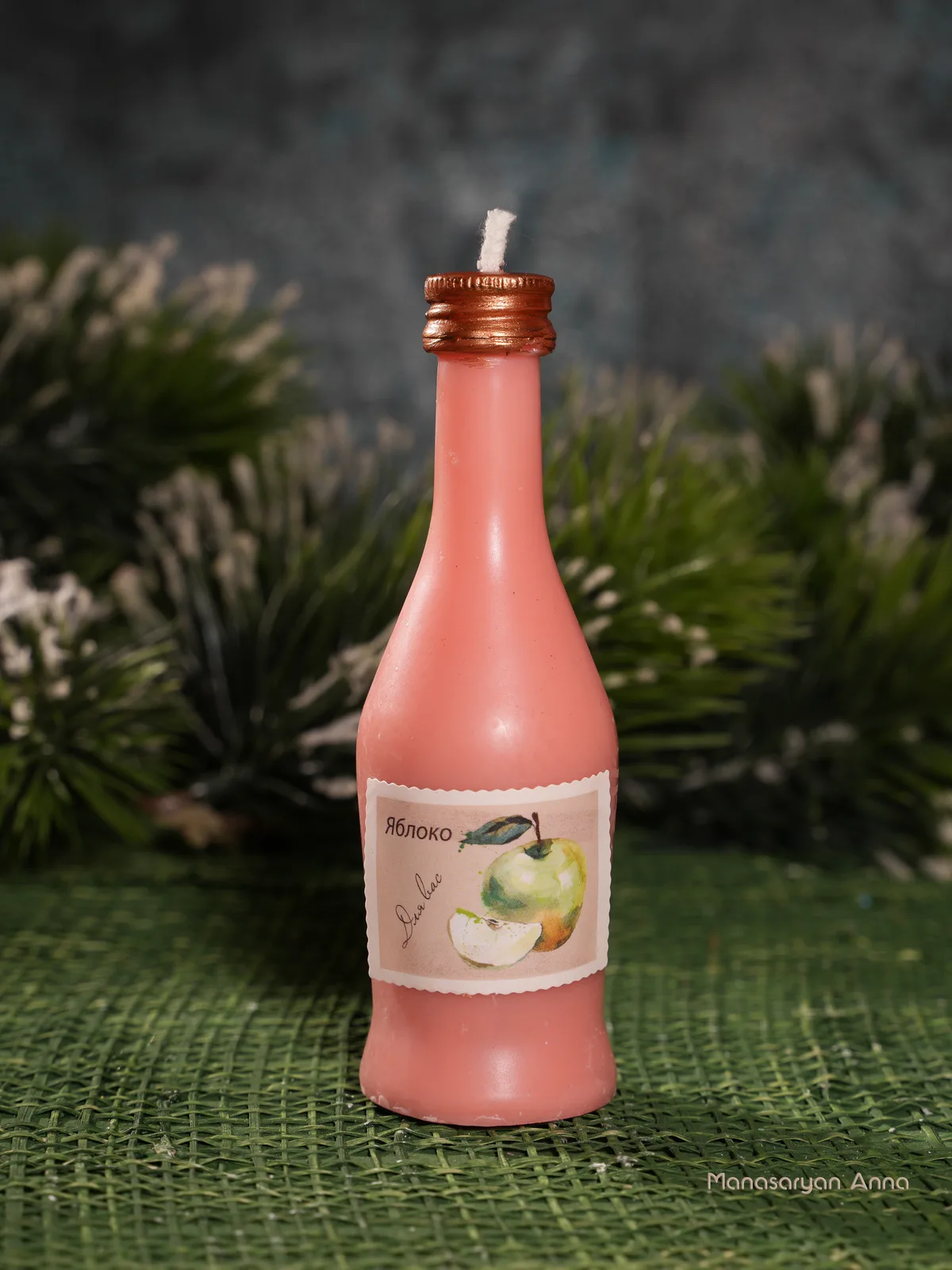 Бутылка вина — ракурс 2
